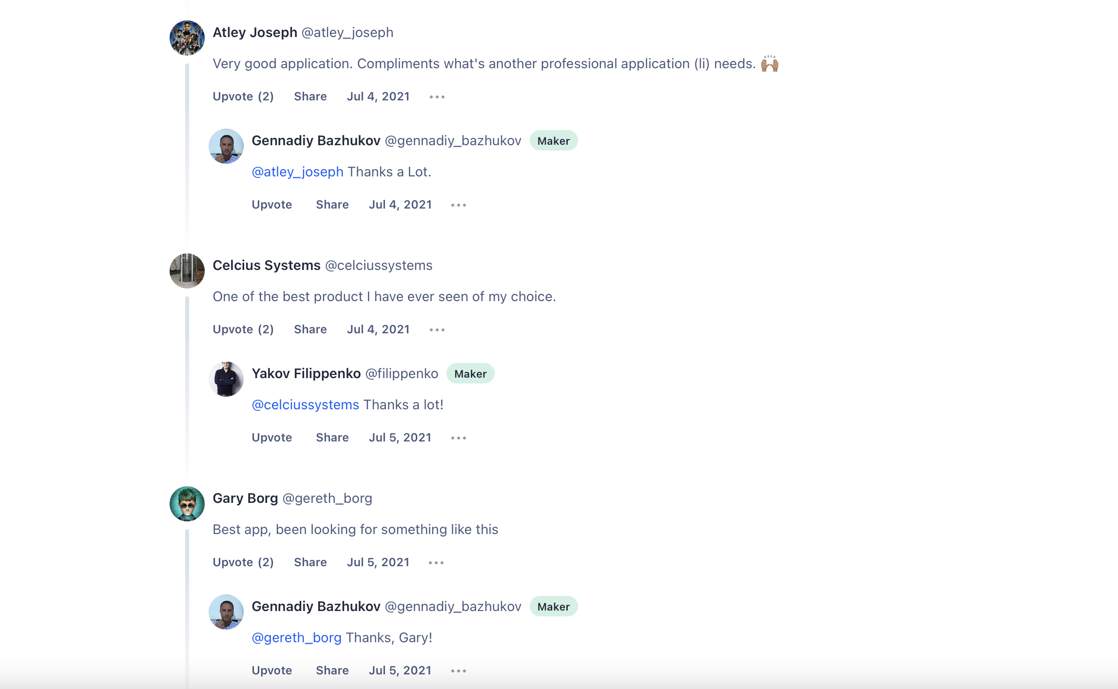 Intch reviews on Product Hunt